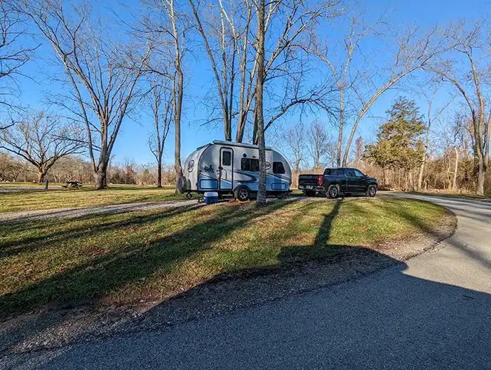 Electric Campground at Clifty Falls State Park