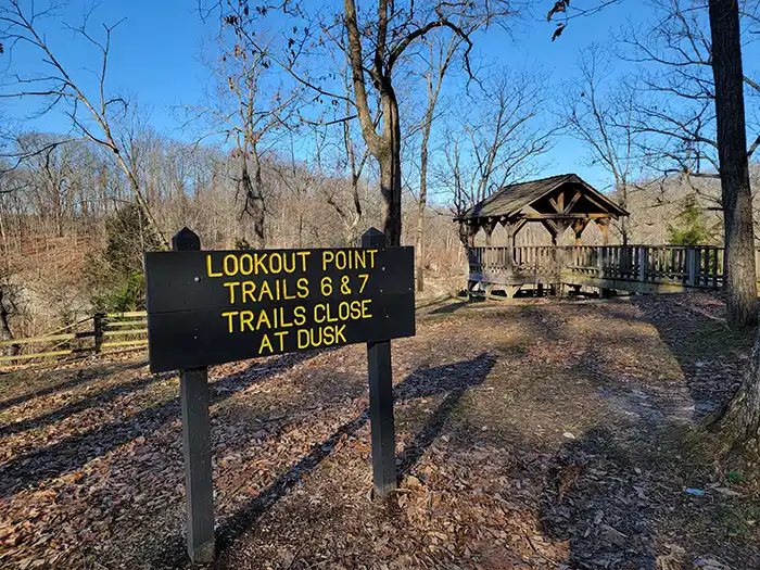 Lookout Point at Clifty Falls State Park
