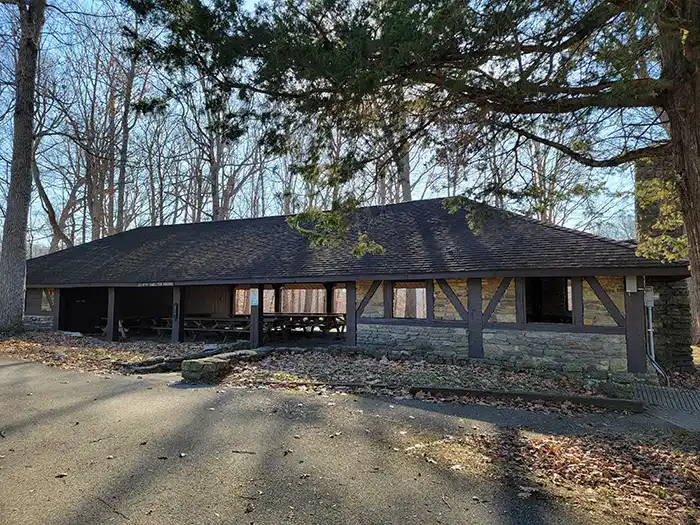 Clifty Shelter at Clifty Falls State Park