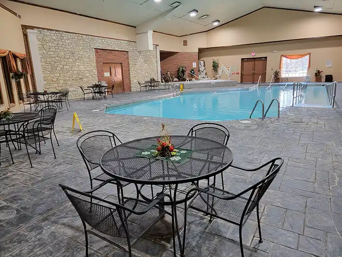 Clifty Inn Swimming Pool at Clifty Falls State Park