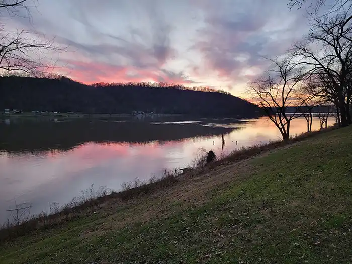 Ohio River near Clifty Falls State Park