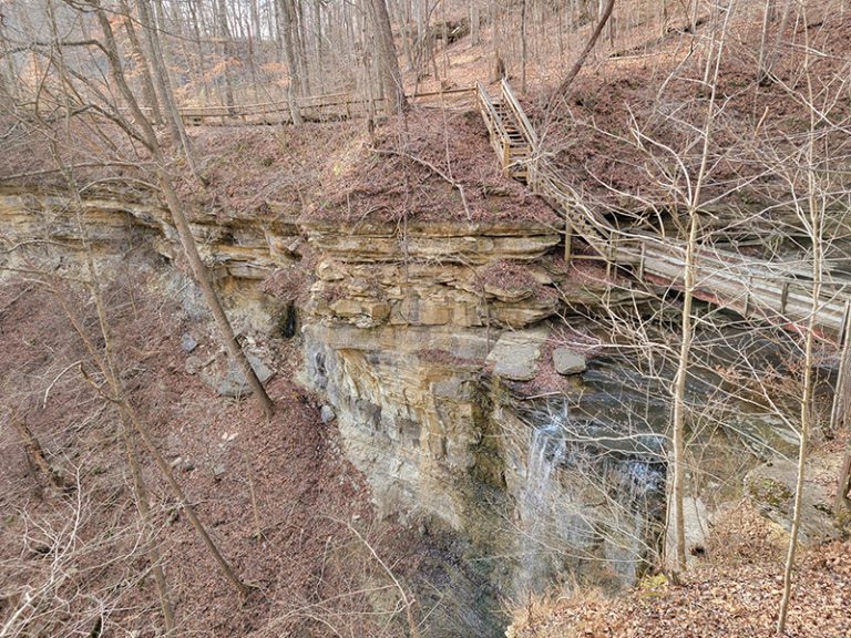 Little Clifty Falls at Clifty Falls State Park