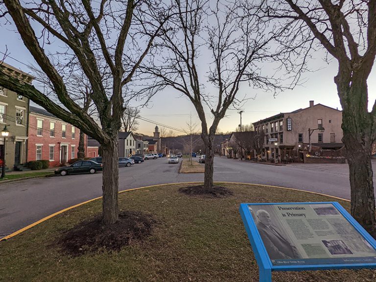 Historic downtown Madison, Indiana near Clifty Falls State Park