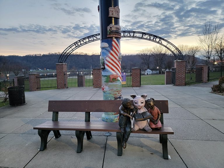 Park in Madison, Indiana near Clifty Falls State Park