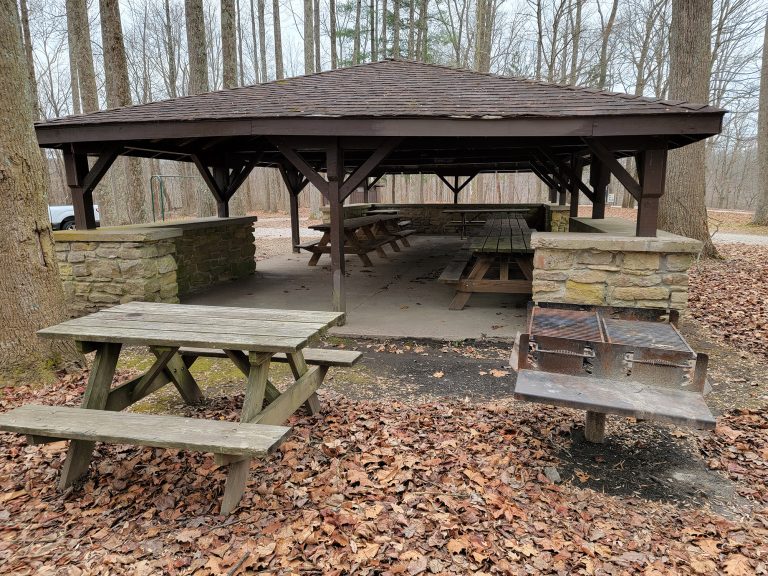 Oak Grove Shelter at Clifty Falls State Park
