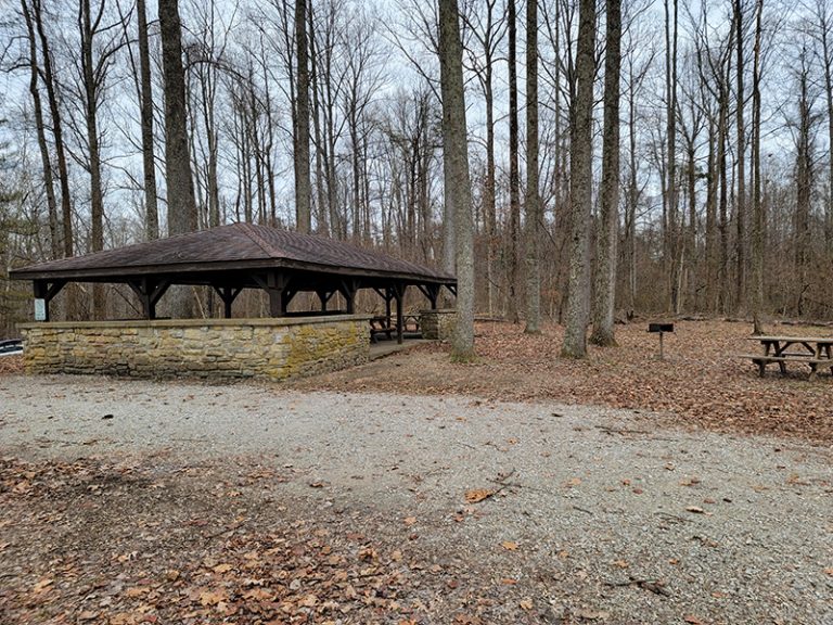 Oak Grove Shelter at Clifty Falls State Park