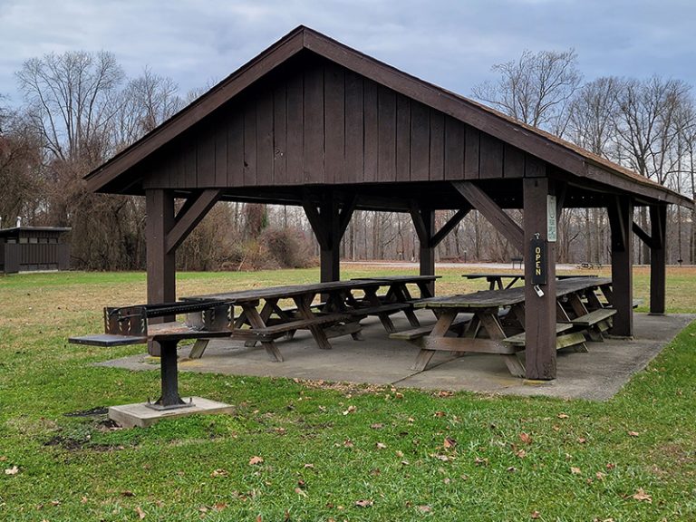 Poplar Grove Shelter at Clifty Falls State Park