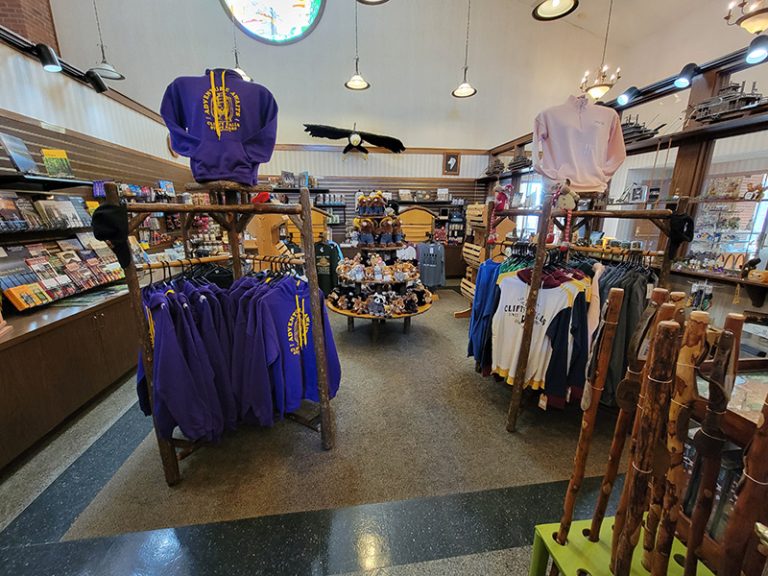 Clifty Inn gift shop at Clifty Falls State Park