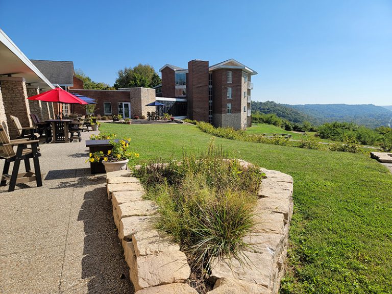 Clifty Inn sun terrace