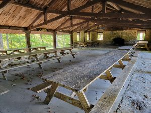 Clifty Shelter House at Clifty Falls State Park