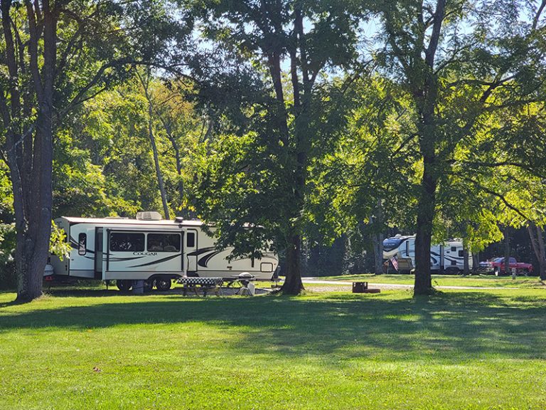 Electric Campground at Clifty Falls State Park