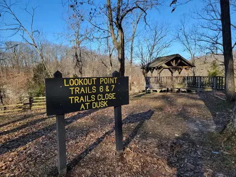 Hiking Trials at clifty falls state park